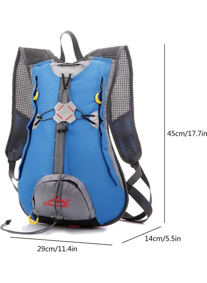 Waterproof Mountaineering Backpack blue - Image 1