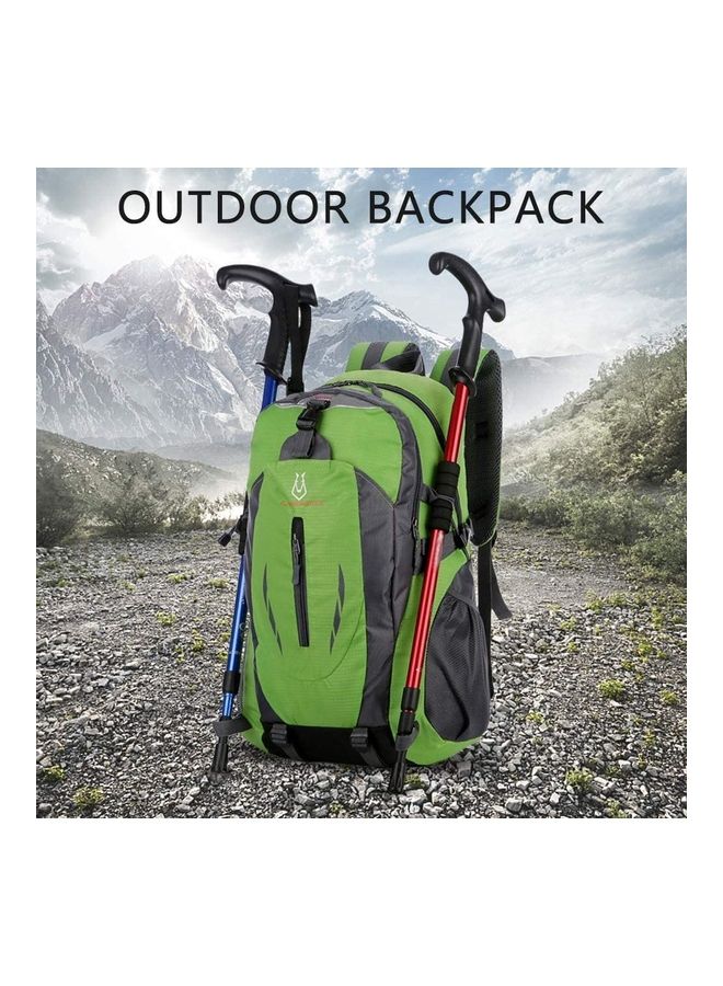 Waterproof Mountaineering Backpack green - Image 4