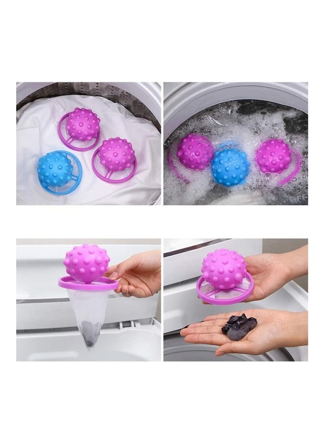 Generic 6-Piece Washing Machine Lint Filter Bag Blue  - Image 5