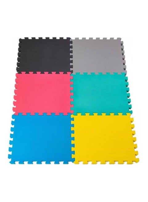 6-Piece Mat Foam Floor Puzzle 50x50cm