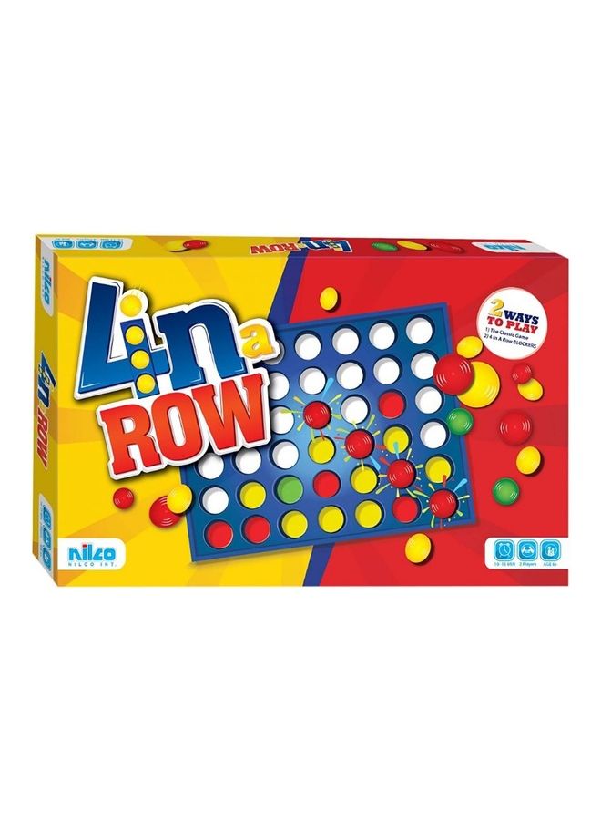 4 In A Row Bingo Board Game
