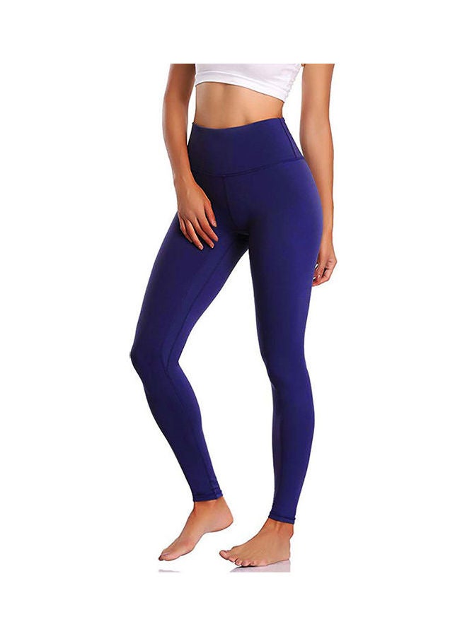 Inside Pocket Fitness Yoga Legging Purple