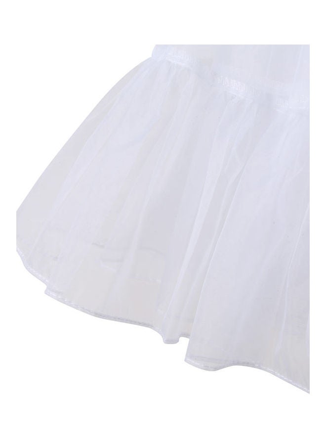 Crystal Yarn Skirt White - Image 5