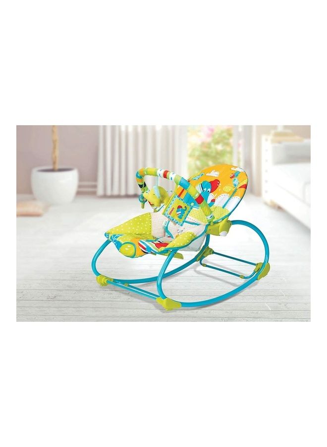 Mastela Elephant Printed Newborn To Toddler Baby Rocker  - Image 4