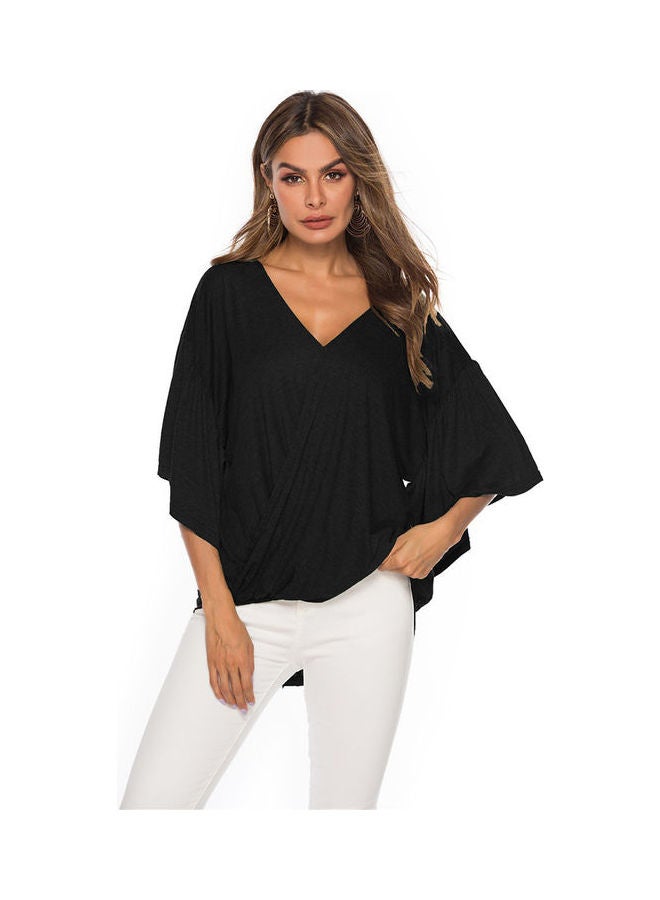 Solid Blouse Black - Image 1