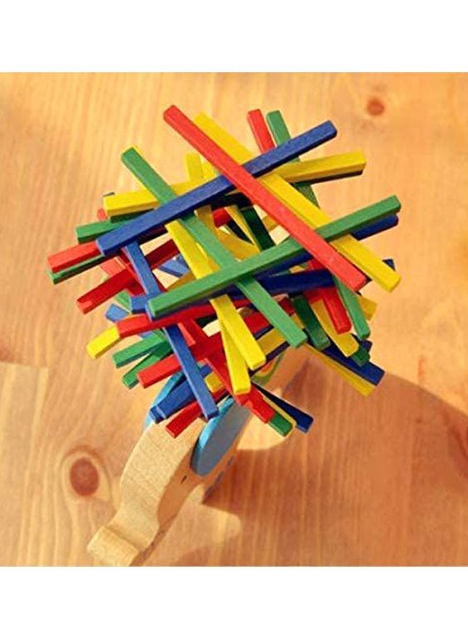 بيوينتي لعبة توازن القضبان بتصميم فيل مكونة من 40 قطعة 12x8سم - Image 4