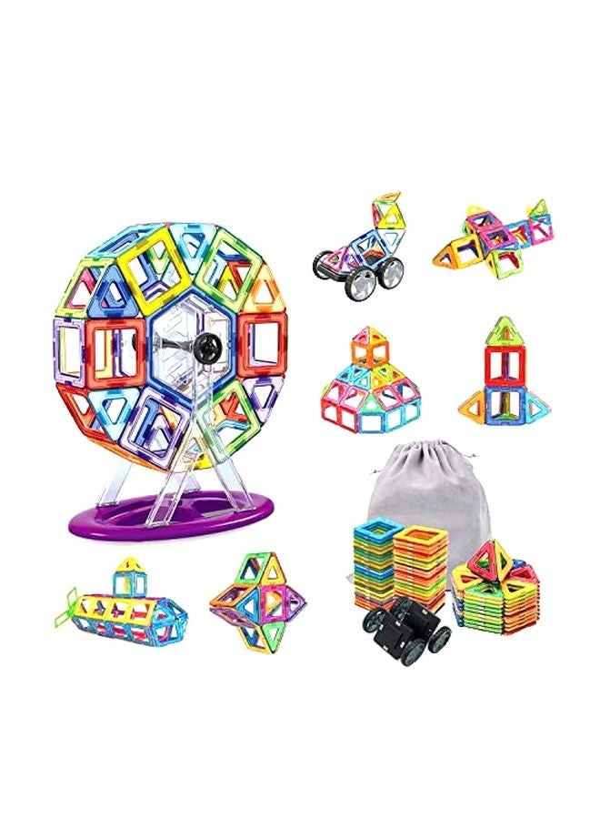 Beauenty 92-Piece Big Size Magnetic Building Blocks 25.65x20.32x10.16cm - Image 1