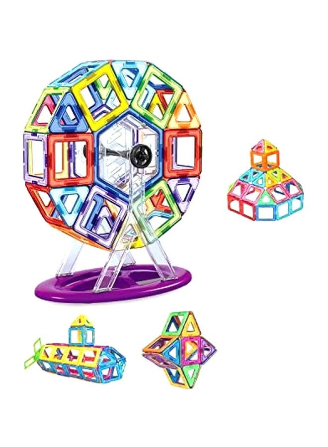 Beauenty 92-Piece Big Size Magnetic Building Blocks 25.65x20.32x10.16cm - Image 3