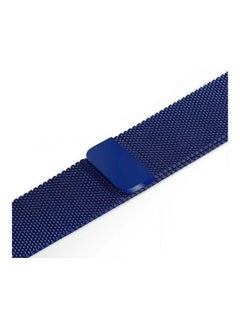 Bikson Loop Stainless Steel Smartwatch Strap Band For Samsung Galaxy Watch 46mm/Huawei GT2/Gear S3 Frontier/Classic/Honor Magic 2/Fossil 22mm Navy Blue  - Image 4