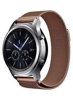 Bikson Loop Stainless Steel Smartwatch Strap Band For Huawei GT2/GT Brown  - Image 4