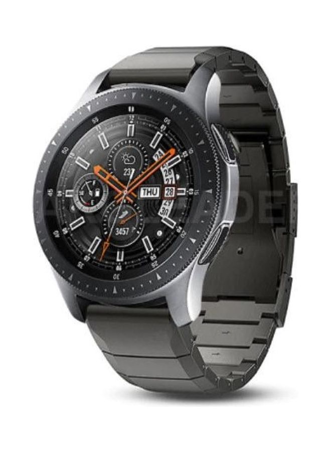 Stainless Steel Smartwatch Wrist Strap Band For Samsung Galaxy Watch 46mm/Gear S3/Huawei Gt/2 Black - Image 1