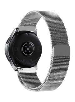 Bikson Loop Stainless Steel Smartwatch Strap Band For Samsung Galaxy Watch 46mm/Huawei GT2/Gear S3 Frontier/Classic/Honor Magic 2/Fossil 22mm Sonic Silver  - Image 5