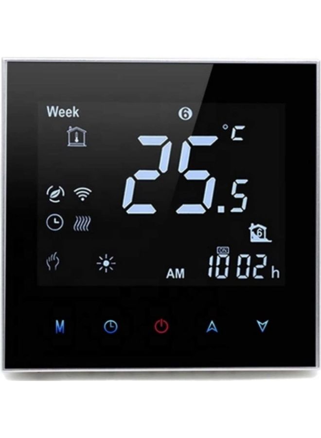 Generic Royal Apex Wifi Programmable Room AC Smart Thermostat 1200 W 2pipeWhite Black  - Image 1