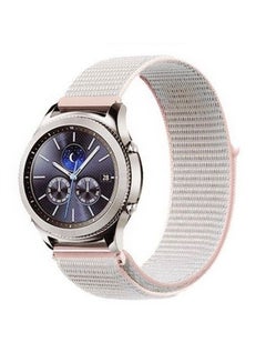 Bikson Sports Series Woven Nylon Strap Smartwatch Band For Samsung Galaxy Gear S3 /Huawei GT/GT2/Honor Magic 2 Beige 