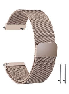 Bikson Loop Stainless Steel Smartwatch Strap Band For Samsung Galaxy Watch Gear S3 Frontier/Classic Rose Gold  - Image 2