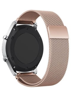 Bikson Loop Stainless Steel Smartwatch Strap Band For Samsung Galaxy Watch Gear S3 Frontier/Classic Rose Gold  - Image 3