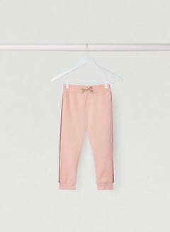 Kids Side Stripe Sweatpants Mellow Rose