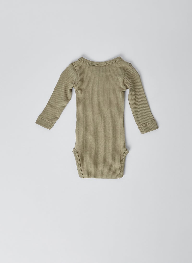 Baby Solid Onesie Silver Sage