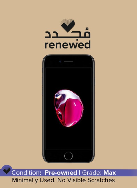 Renewed - iPhone 7 32GB Black 4G With Facetime