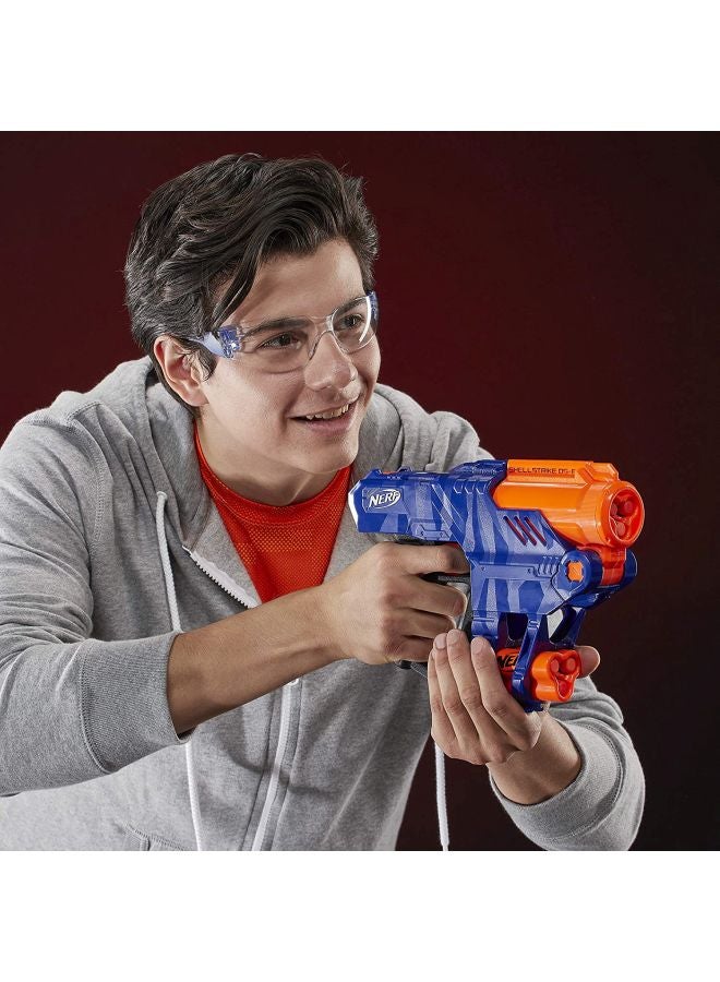 NERF - Elite Shellstrike DS-6 Blaster With 6 Darts - Image 1