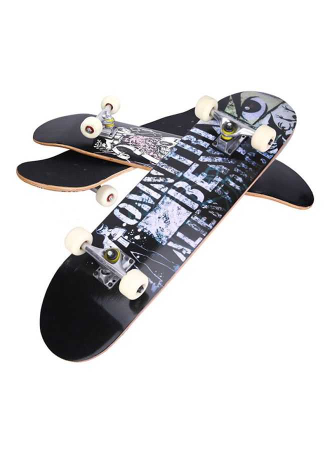 Cool Baby Double Wrapped Rocker Patterend Printed Sports Skateboard For Children 78.5x10x20cm - Image 2