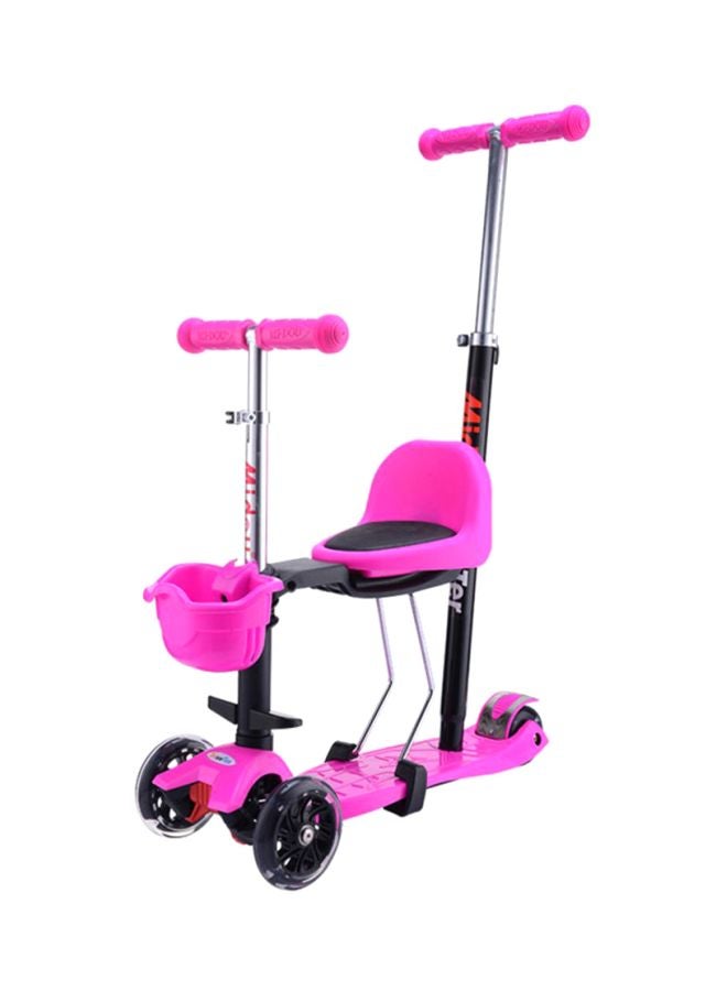 Cool Baby 3 Wheels Adjustable Handle Bar Kick Scooter Pink 58x63x24cm