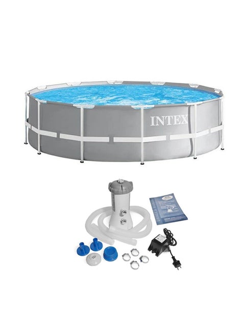 Prism Frame Pool With Water Filter Pump 366x76cm