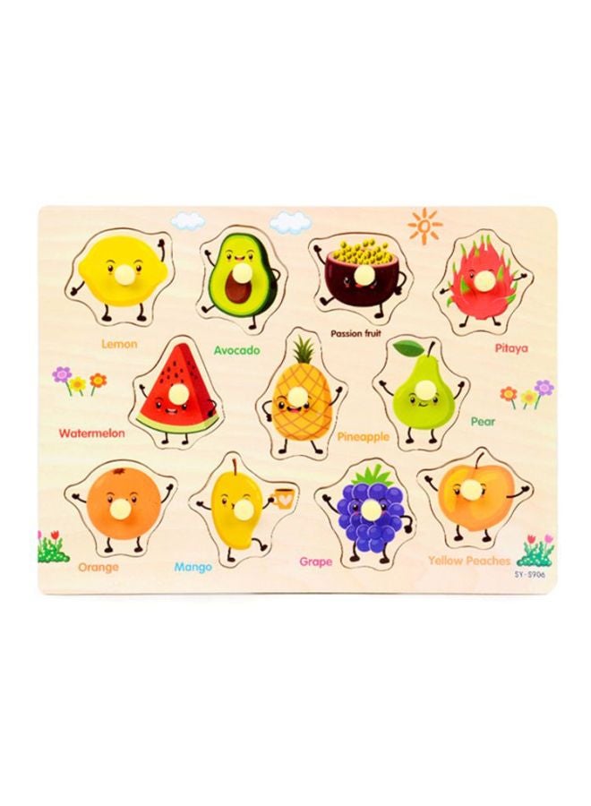 Cool Baby Educational Wooden Puzzle Set 30x22x0.5cm - Image 1