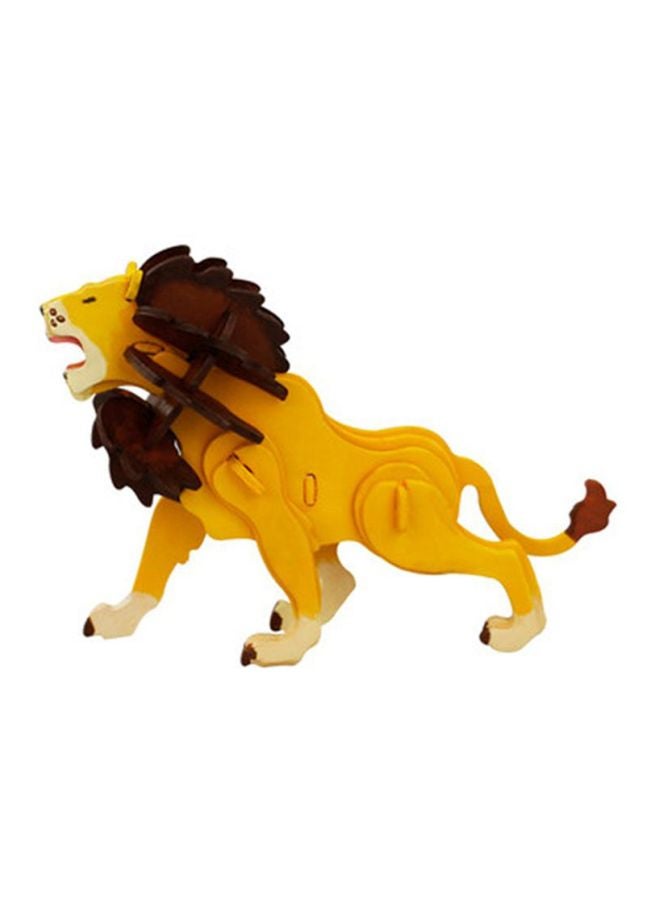 Sharpdo 3D DIY Colour Painting Wooden Animal Lion Shape Puzzle 185x70x130cm