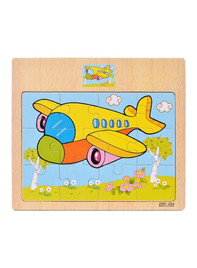 Cool Baby Early Learning 3D Cartoon Traffic Jigsaw Puzzle 17x15x1cm - Image 1