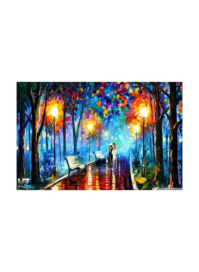Fast Print - 3D.Dimension Tableau Canavs Print Multicolor 90x60cm - Image 1