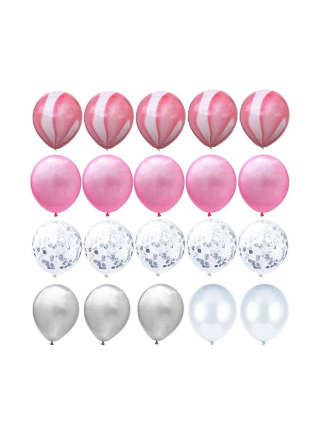 Sharpdo 20-piece High-quality Bright Colours Party Decoration Latex Balloon Set 12inch