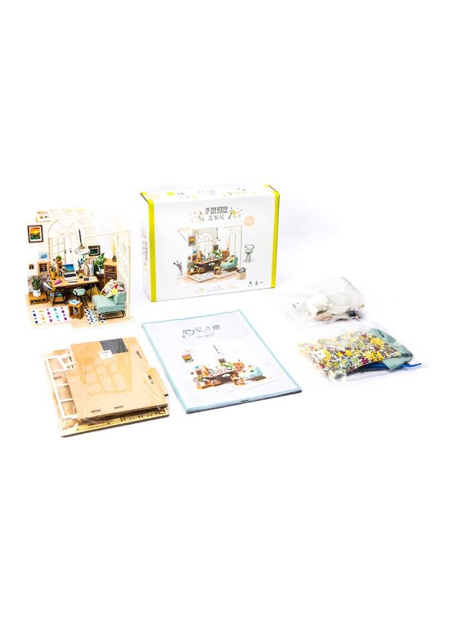 Sharpdo DGM05 DIY Wooden Miniature House With Furniture Kit 12+ Years - Image 2