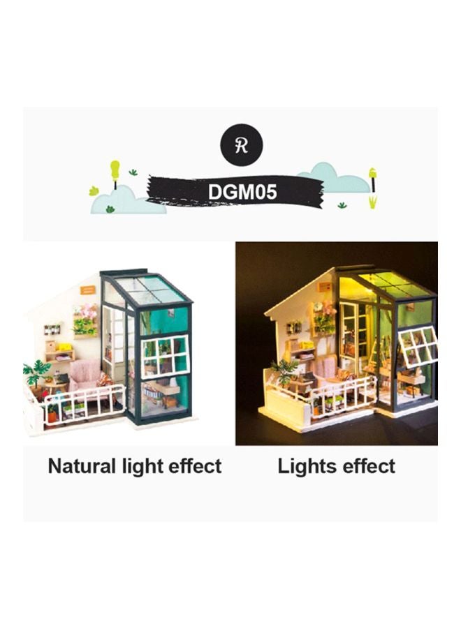 Sharpdo DGM05 DIY Wooden Miniature House With Furniture Kit 12+ Years - Image 3