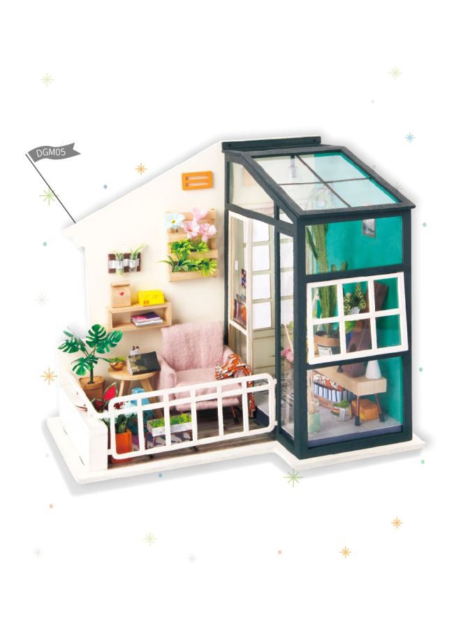 Sharpdo DGM05 DIY Wooden Miniature House With Furniture Kit 12+ Years - Image 4