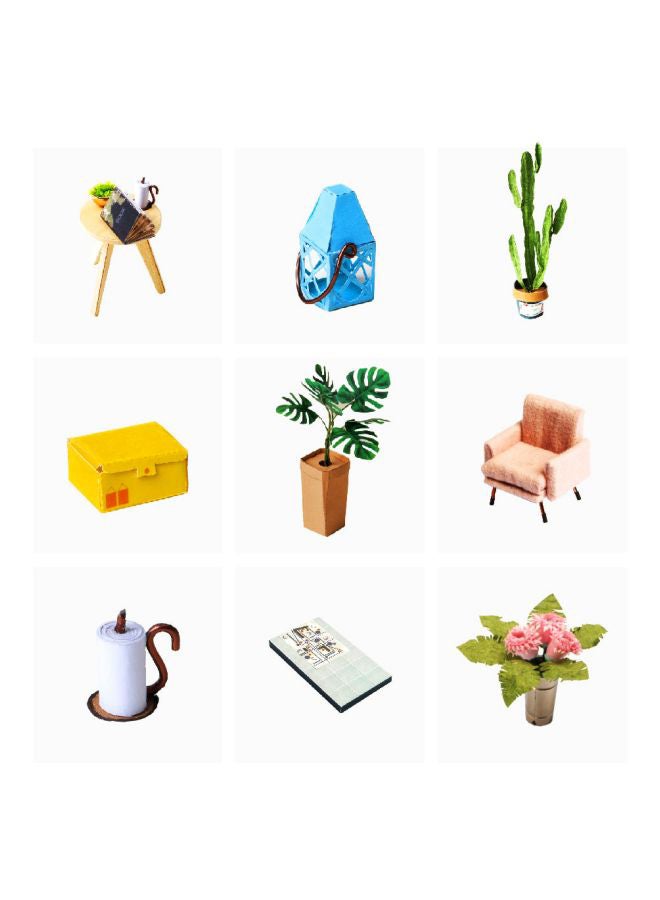 Sharpdo DGM05 DIY Wooden Miniature House With Furniture Kit 12+ Years - Image 5