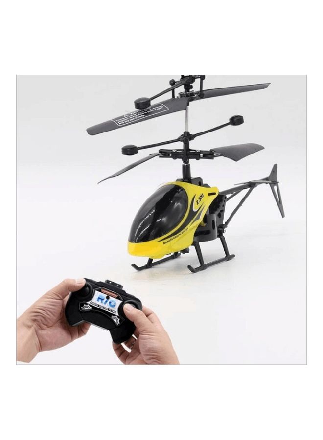 ACHAS Mini Radio Control Helicopter With Charger 4.3x17.5x11cm  - Image 1