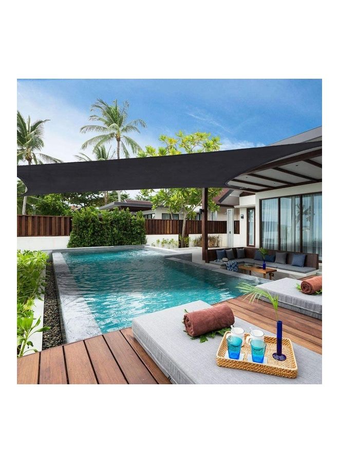 ماركة غير محددة مظلة شراعية مستطيلة الشكل بني 3x5متر  - Image 5