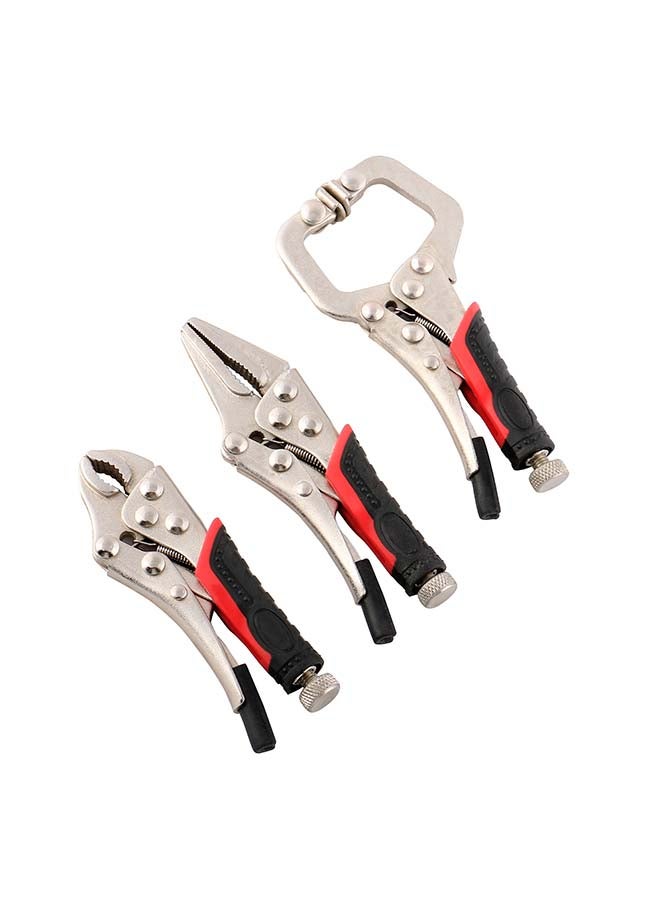 MEGA 3-Piece Mini Locking Pliers Multicolour - Image 1