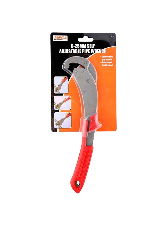 ميجا مفتاح أنابيب فضي / أحمر 25مم - Image 2