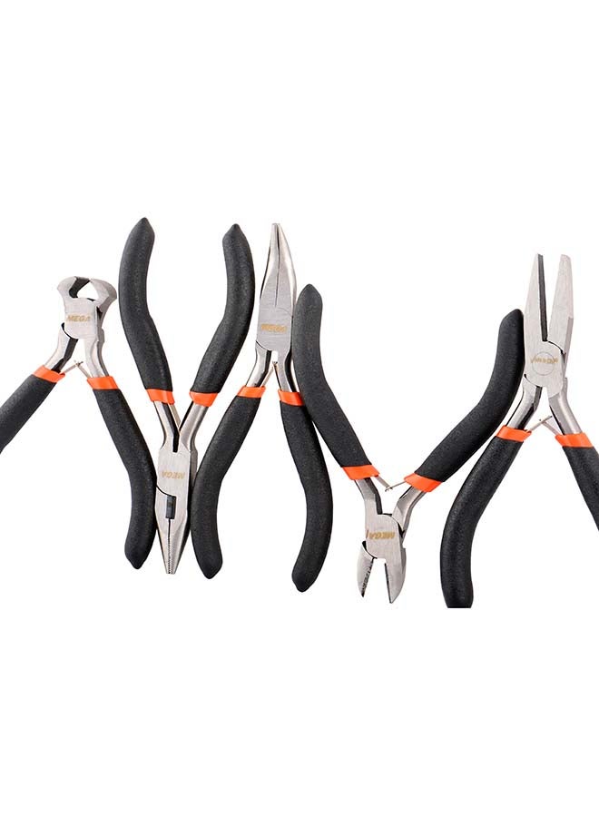 MEGA 5-Piece Mini Pliers Multicolour - Image 3