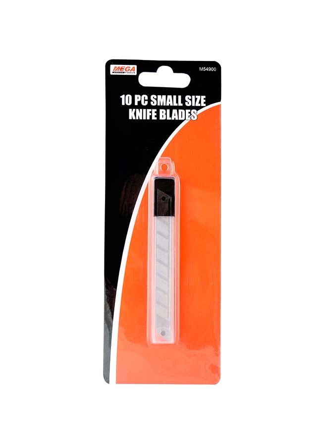 MEGA 10-Piece Utility Knife Blades Silver 8inch  - Image 1