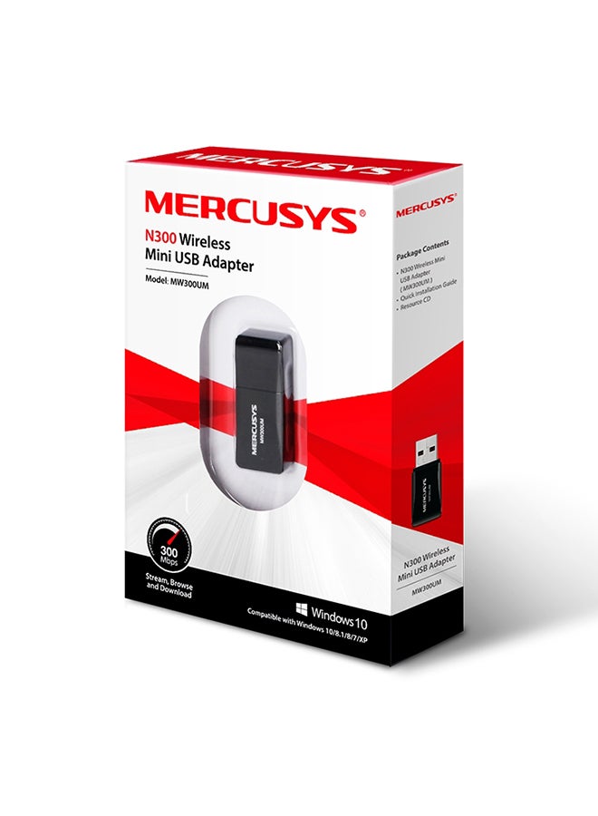 MERCUSYS Wireless Mini USB Adapter Black  - Image 4