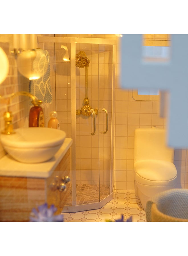 DIY Loft Mini 3D Wooden Dollhouse 30x7.5x23.5cm  - Image 5