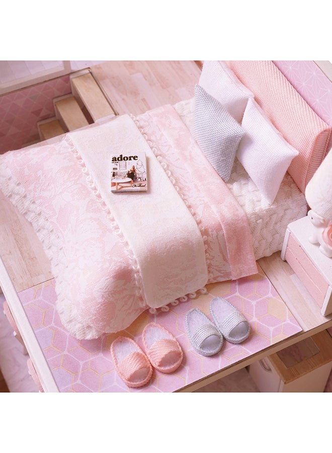 DIY Loft Mini 3D Wooden Dollhouse 30x7.5x23.6cm  - Image 3