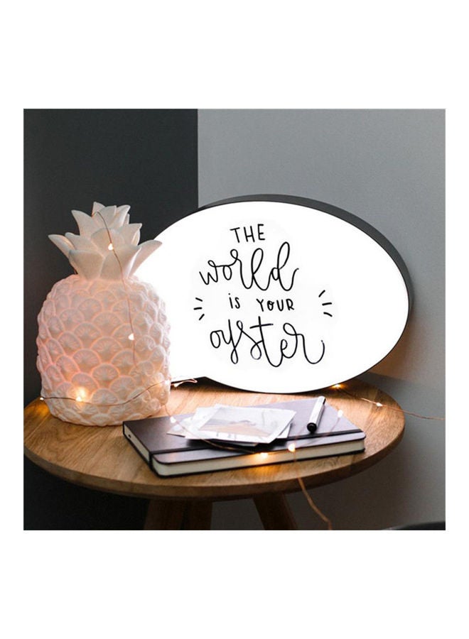 LED Message Bubble Light Box Wall Decoration White - v1608717757/N43290325A_5