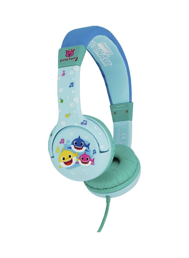 OTL Baby Shark On-Ear Wired Kids Headphone Multi-color - Image 1