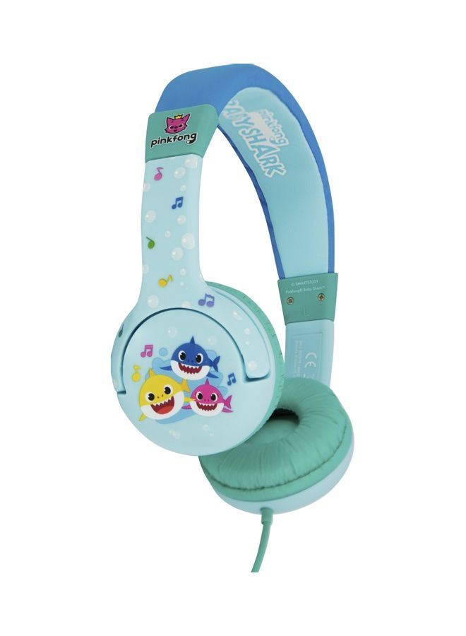 OTL Baby Shark On-Ear Wired Kids Headphone Multi-color - Image 2