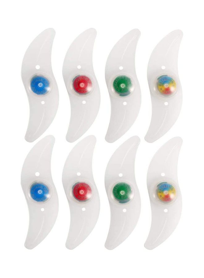 روك بو طقم إضاءة LED لعجلات الدراجة الهوائية مكون من 8 قطع - Image 1