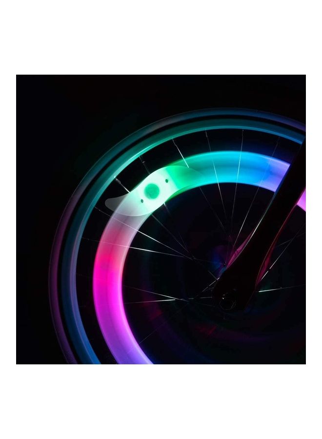 روك بو طقم إضاءة LED لعجلات الدراجة الهوائية مكون من 8 قطع - Image 2